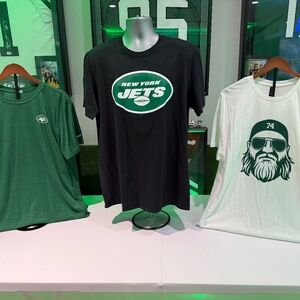 New York Jets Nike NFL On Field Player worn Men's Dark Green Used LOT 3 items